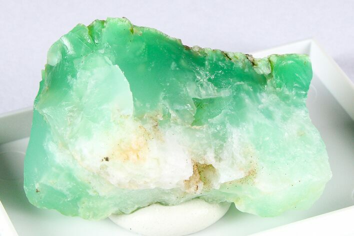 Natural Green Prase Opal (Chrysoprase-Opal) - Tanzania #380272